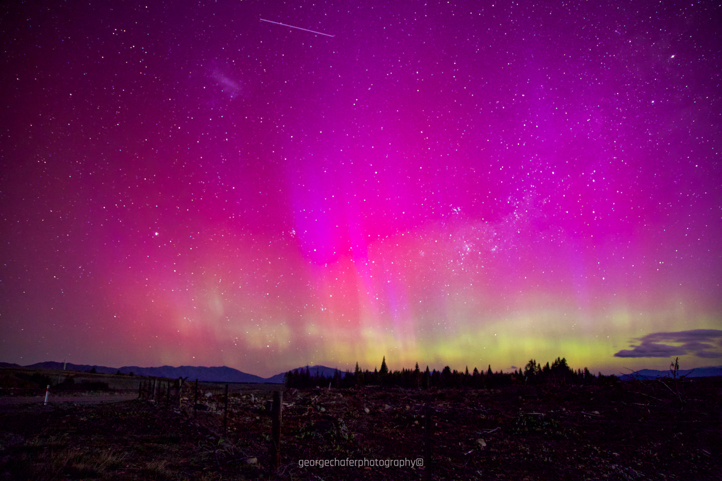 Aurora Australis Lake Tekapo New Zealand fine art print