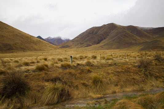Lindis Pass New Zealand fine art print