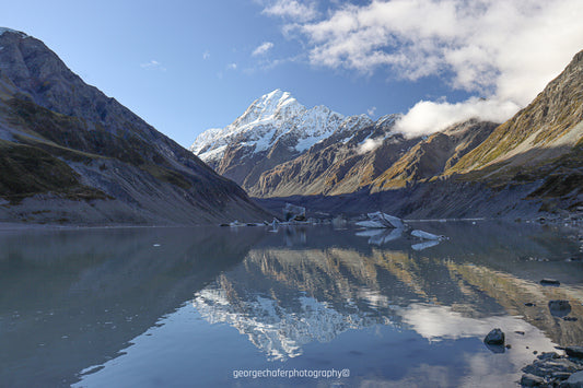 Mt Cook Hooker Lake fine art print