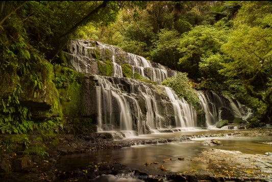 Purakaunui Falls fine art print